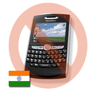 BlackBerry threatened to be banned in India