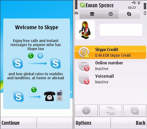 Skype for Symbian^3