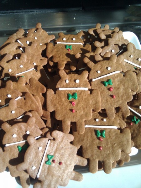 Gingerbread androids
