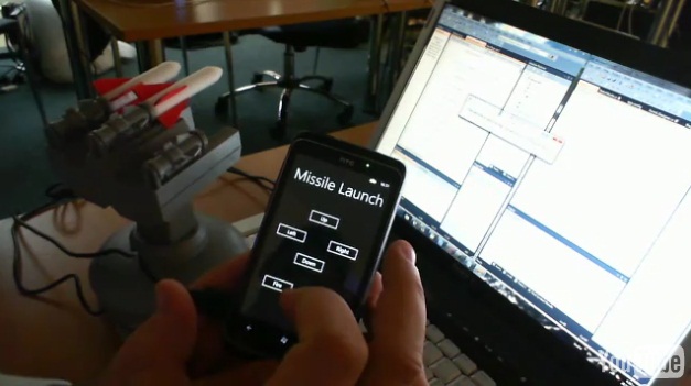 WP7 missile launcher control