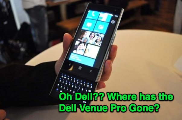 Where is the Dell Venue Pro?
