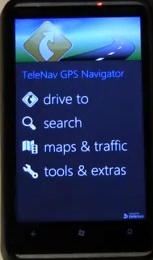 TeleNav GPS Navigator