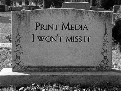 Death of the printed newspaper