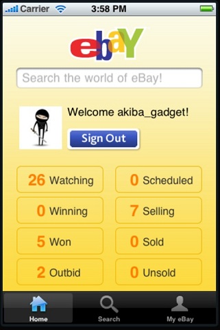 eBay for iPhone