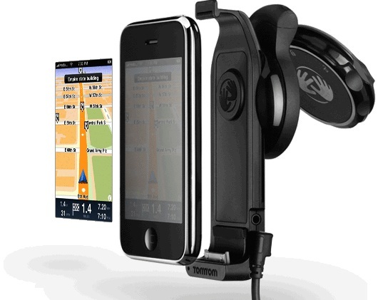 TomTom navigator on the iPhone