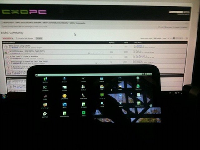 Ciara ExoPC running Android