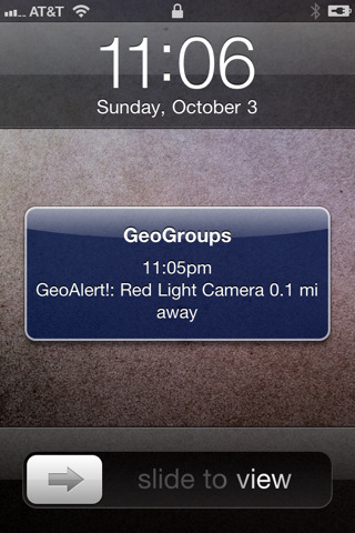 GeoGroups for iPhone