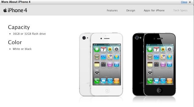 Verizon white iPhone 4