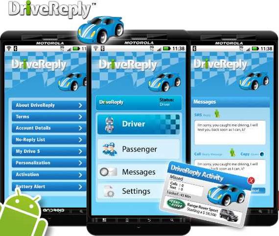 drivereply-android app-ensures-driver-safety
