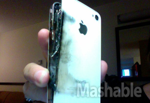 Imploded iPhone 4